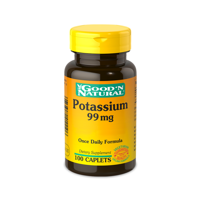 Potassium 99 mg 100 TAB                 