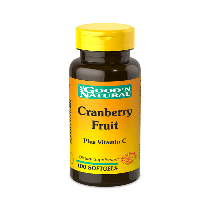 Cranberry Fruit Plus Vitamin C 100 SOFT 