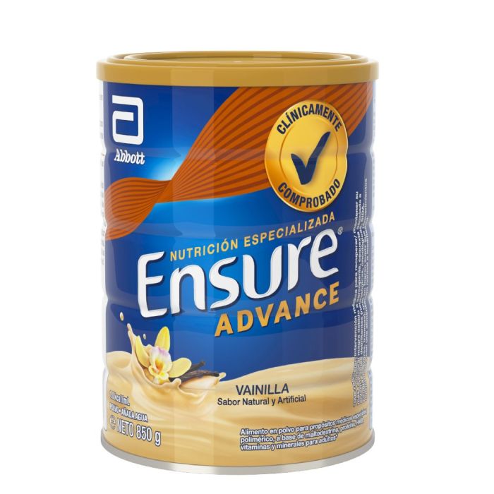 ENSURE ADVANCE VAINILLA X 850 GR