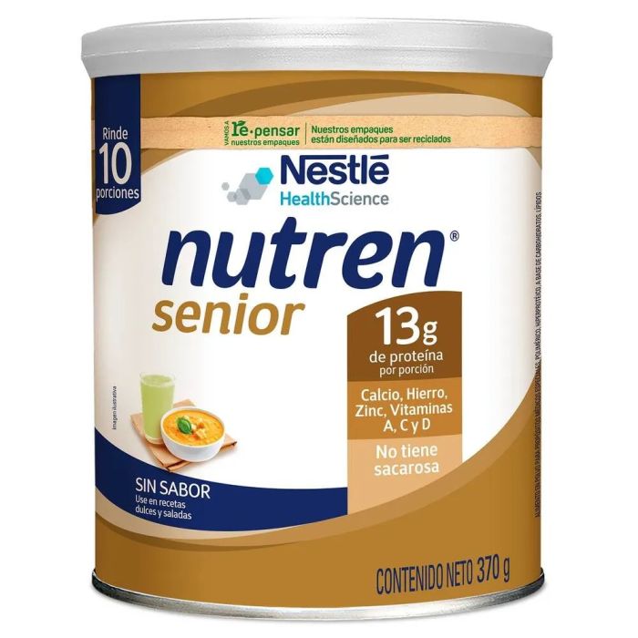 NUTREN SENIOR SIN SABOR 370 GR