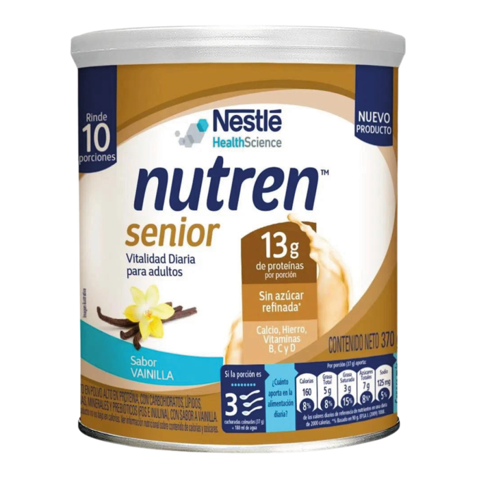 NUTREN SENIOR VAINILLA 370 GR