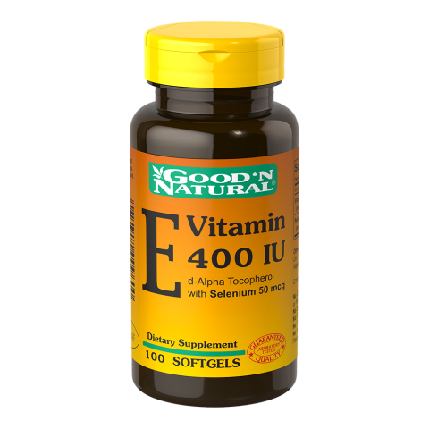 VITAMIN E 400 IU WITH SELENIUM 50 MCG